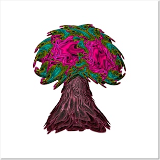 Trippy Tree #3 Posters and Art